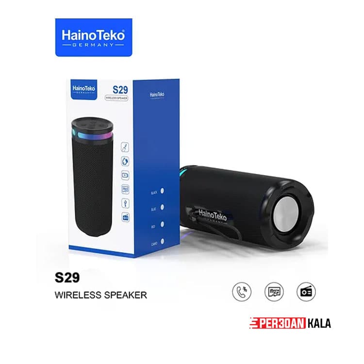 اسپیکر بلوتوثی قابل حمل هاینوتکو مدل HainoTeko S29