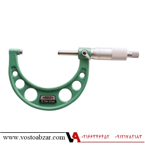 میکرومتر خارج سنج اینسایز 75-50 میلیمتر مدل 75A-3203 — تصویر ۲