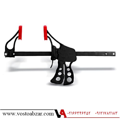 گیره تفنگی فولادی تک سایز مدل B1 مدریت مدل B1-150