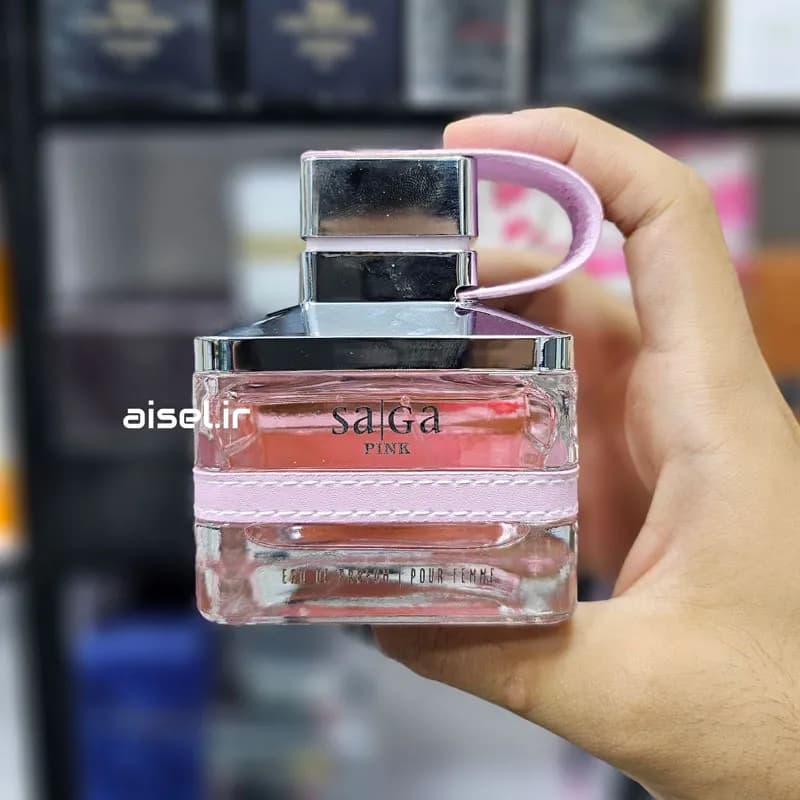 عطر ادکلن امپر ساگا صورتی زنانه اصل امارات | حجم 100 میلی لیتر — تصویر ۹