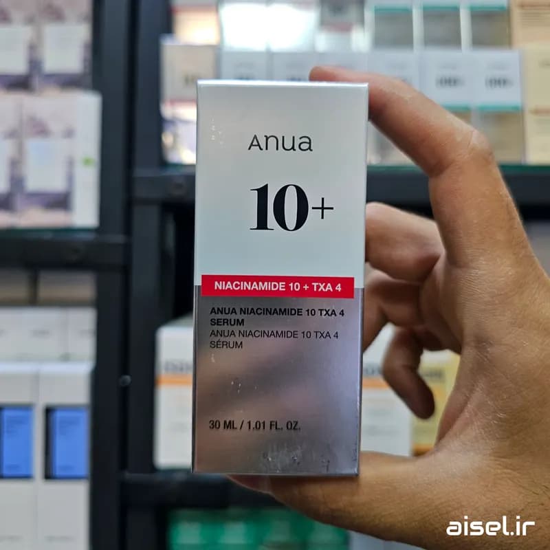 سرم ضد لک نیاسینامید آنوا مدل Niacinamide 10% + TXA 4% حجم 30 میلی لیتر — تصویر ۳