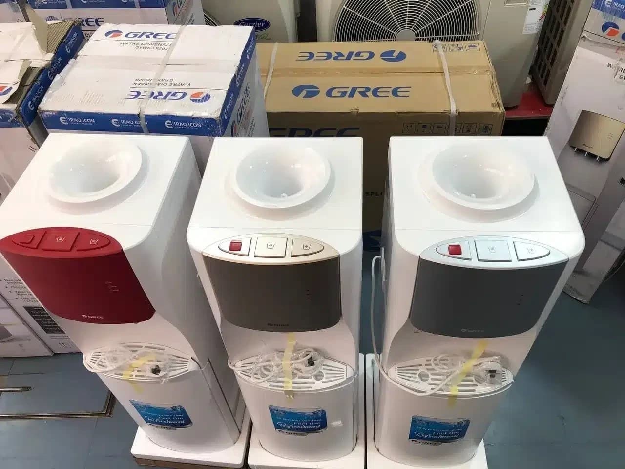 آبسردکن ایستاده گری مدل GYWK-LRS02B یخچال دار — تصویر ۵