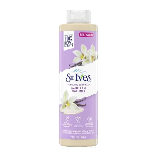 شامپو بدن سنت ایوز وانیل و شیره جو دو سر ST.ives اصلی | آیسل
