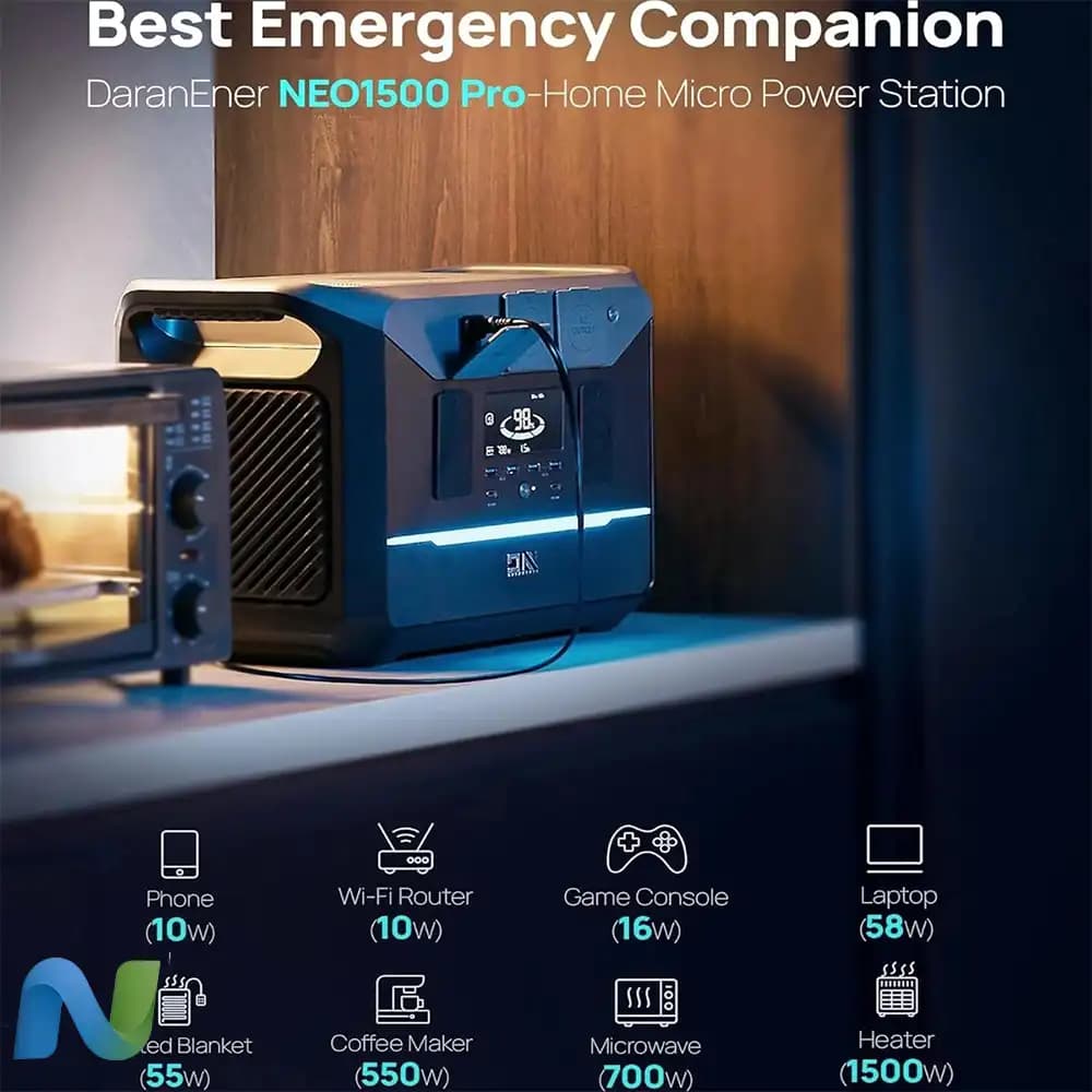 پاور استیشن مدل DaranEner NEO1500 Pro — تصویر ۱۲