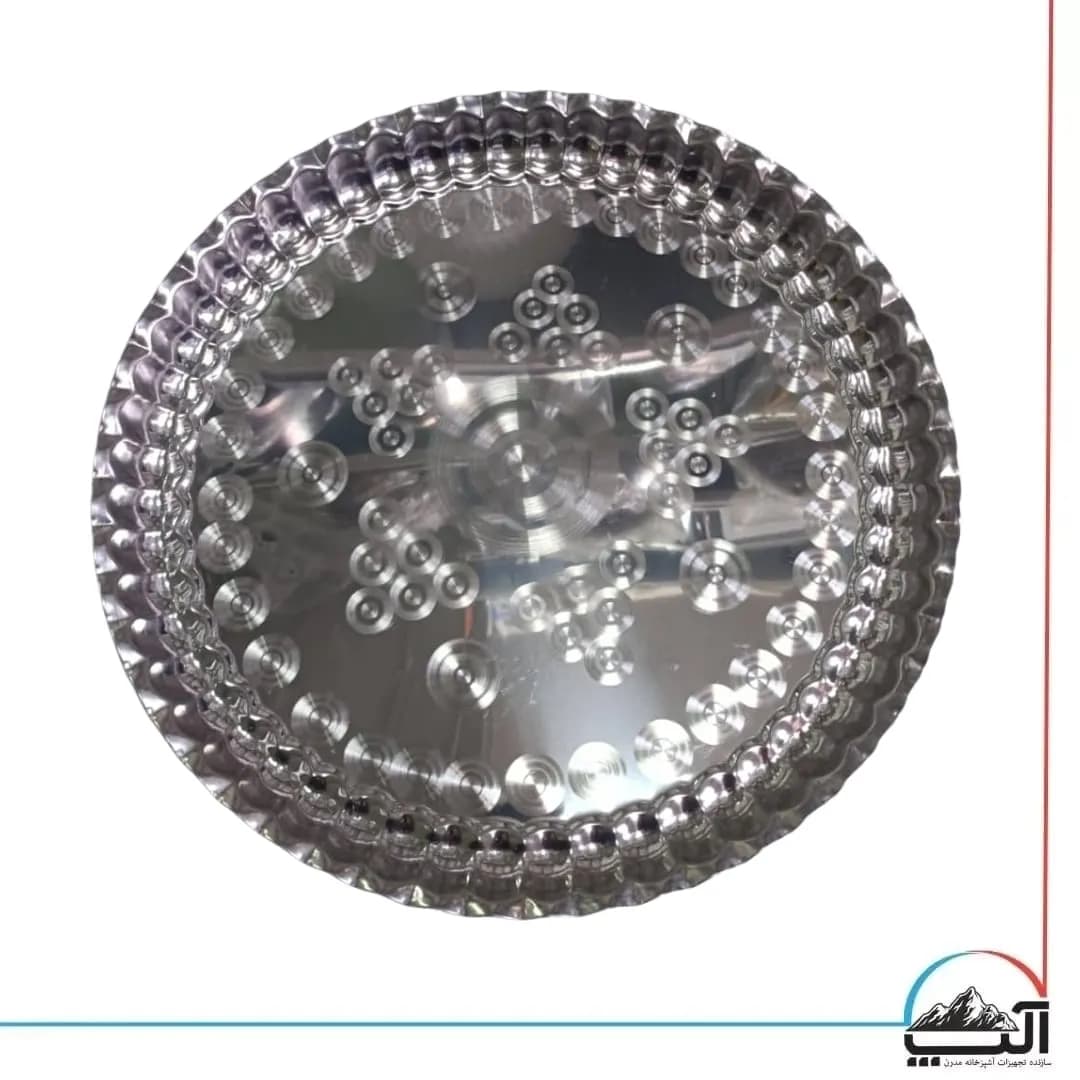 سینی کنگره‌ای استیل قطر ۲۳