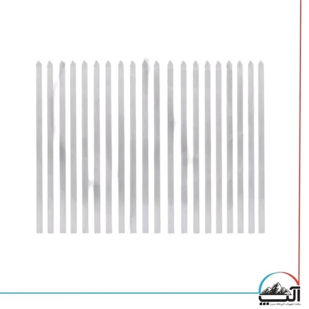 سیخ جوجه استیل نگیر 2*65 — تصویر ۲