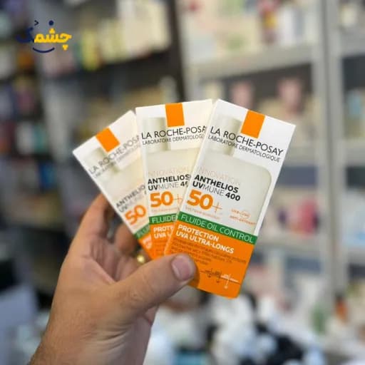ضد آفتاب بدون رنگ لاروش پوزای SPF50 مدل FLUID INVISIBLE حجم 50 میلی لیتر — تصویر ۱۰