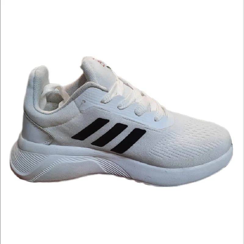 کتانی اسپرت زنانه ومردانه رانینگ مدل آدیداس فالکون(adidas)|37-41|تنفسی|کف دوخت|سفید — تصویر ۴