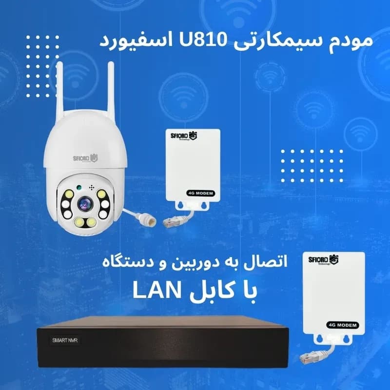 مودم 4G اسفیورد مدل U810 — تصویر ۸
