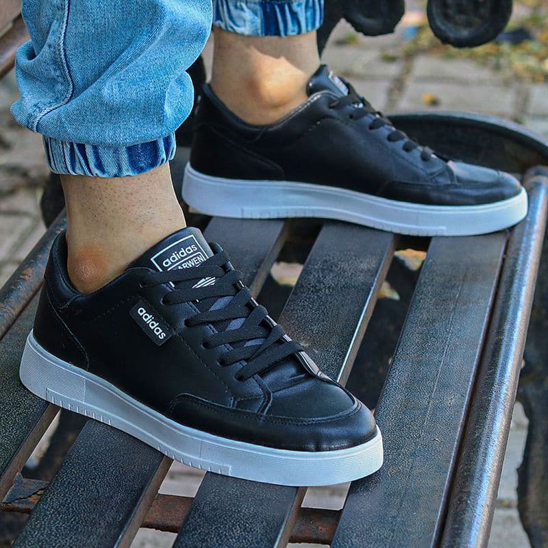 کتانی اسپرت ونس مشکی مردانه و زنانه مدل(adidasgarwen)|ضدآب | بندی |تزریق|سایز41-44