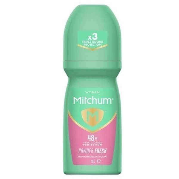 مام رول ضد تعریق میچام (Mitchum) مدل Powder Fresh حجم 100 میلیلیتر — تصویر ۲