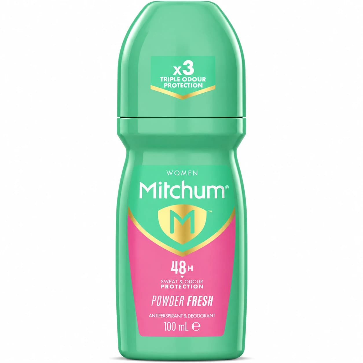 مام رول ضد تعریق میچام (Mitchum) مدل Powder Fresh حجم 100 میلیلیتر — تصویر ۴