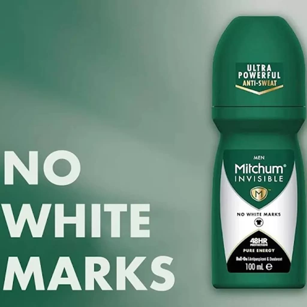 رول ضد تعریق مردانه میچام (Mitchum) مدل Pure Energy حجم 100 میلی‌لیتر — تصویر ۷