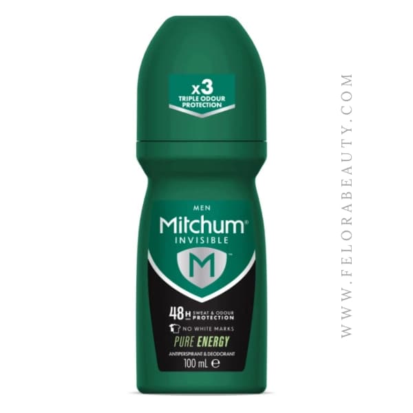 رول ضد تعریق مردانه میچام (Mitchum) مدل Pure Energy حجم 100 میلی‌لیتر — تصویر ۳