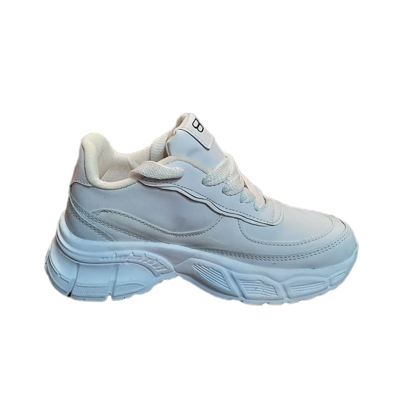 کتانی اسپرت زنانه و مردانه ضدآب مدل بالنسیاگا(BALENCIAGA)|سایز37-40|طبی|سفید — تصویر ۶