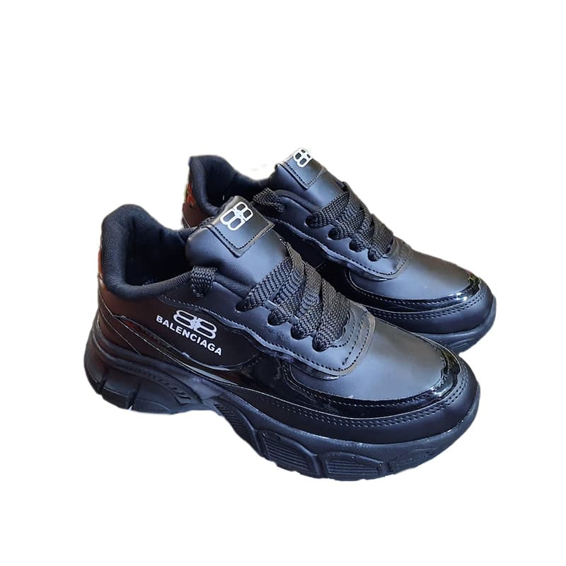 کتانی اسپرت زنانه و مردانه ضدآب مدل بالنسیاگا(BALENCIAGA)|سایز37-40|طبی|مشکی — تصویر ۴