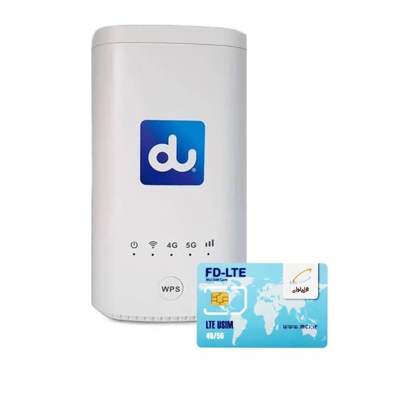 مودم 4G/5G زد ال تی مدل ZLT X21 به همراه سیم کارت همراه اول — تصویر ۲