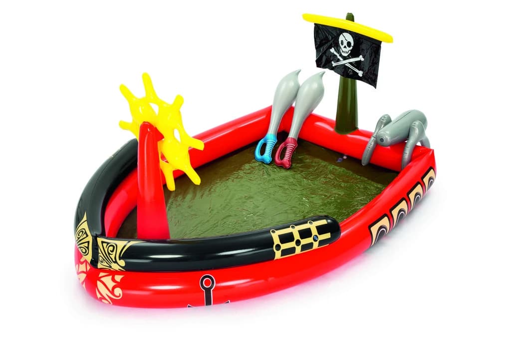 استخر بادی کودک بست وی طرح کشتی دزدان دریایی 53041 Bestway — تصویر ۴