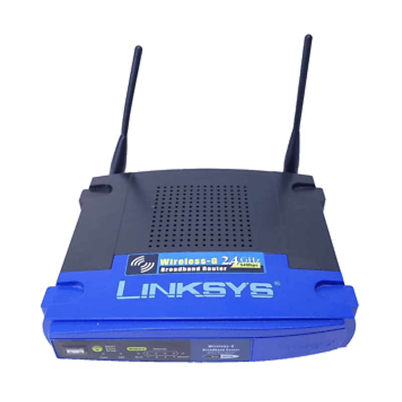 روتر بی‌سیم لینکسیس مدل LINKSYS WRT54G V8 با قابلیت نصب OpenWrt