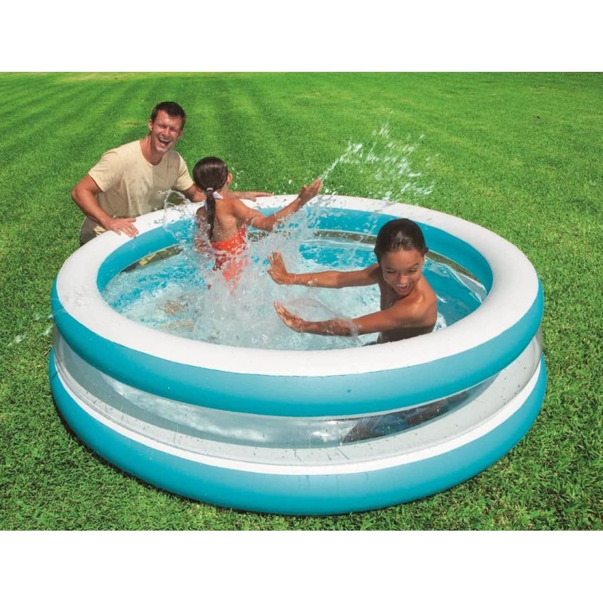 استخر دایره ای چند رنگ اینتکس 57489 Intex — تصویر ۳