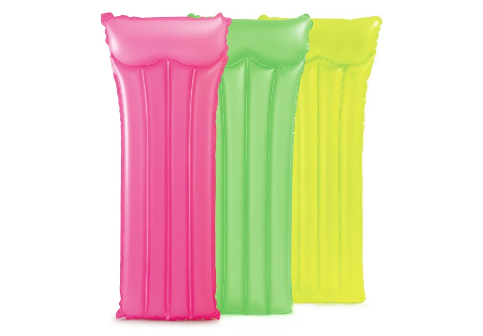 تشک بادی روی آب نئونی Intex 59717 — تصویر ۸
