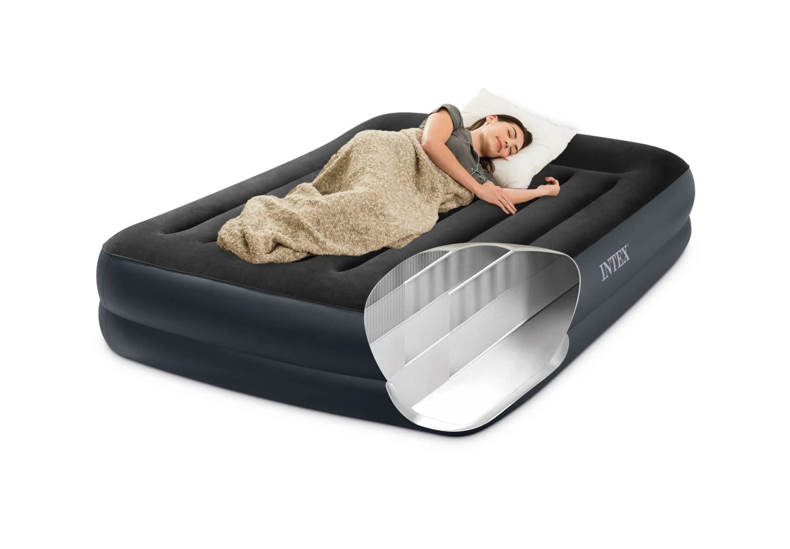 تخت خواب بادی 2 نفره ارزان اینتکس 64124 — تصویر ۹