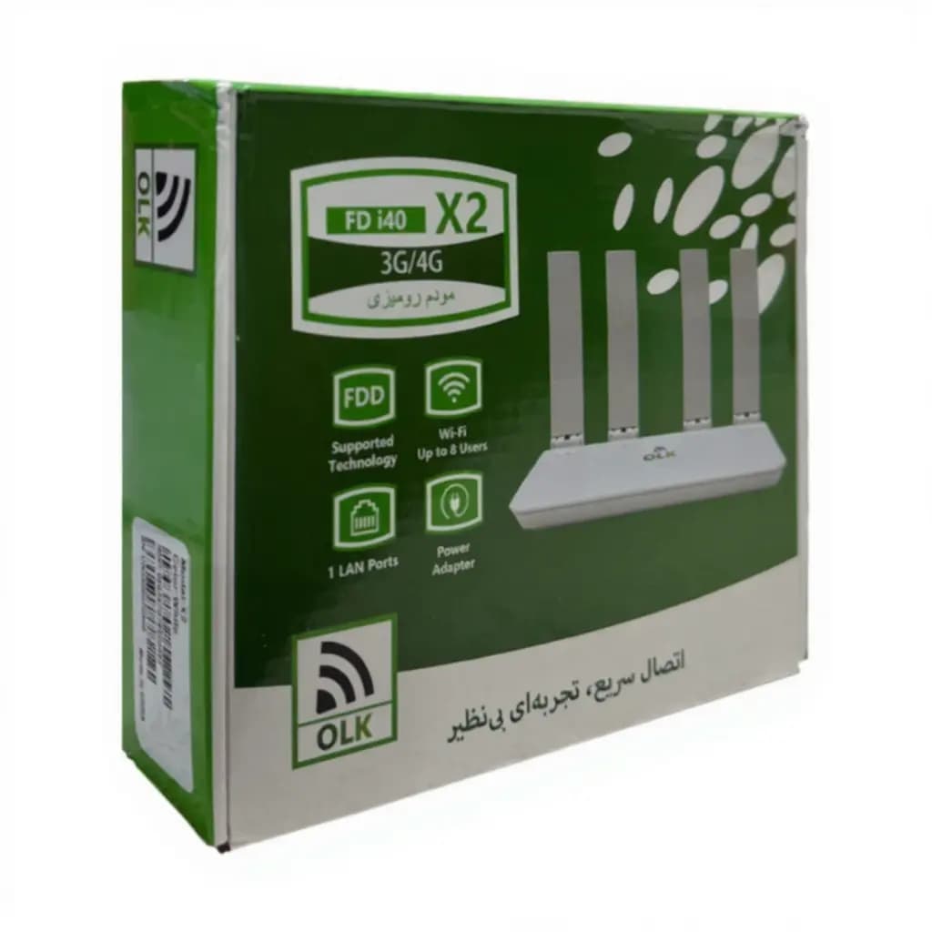 مودم 3G/4G او ال کی مدل OLK FD-I40 X2 — تصویر ۵