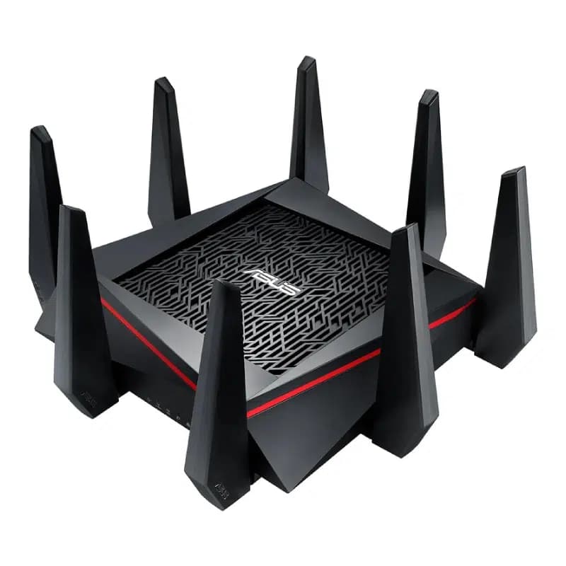 روتر حرفه ای گیمینگ بی‌ سیم سه باند ایسوس مدل ASUS RT-AC5300
