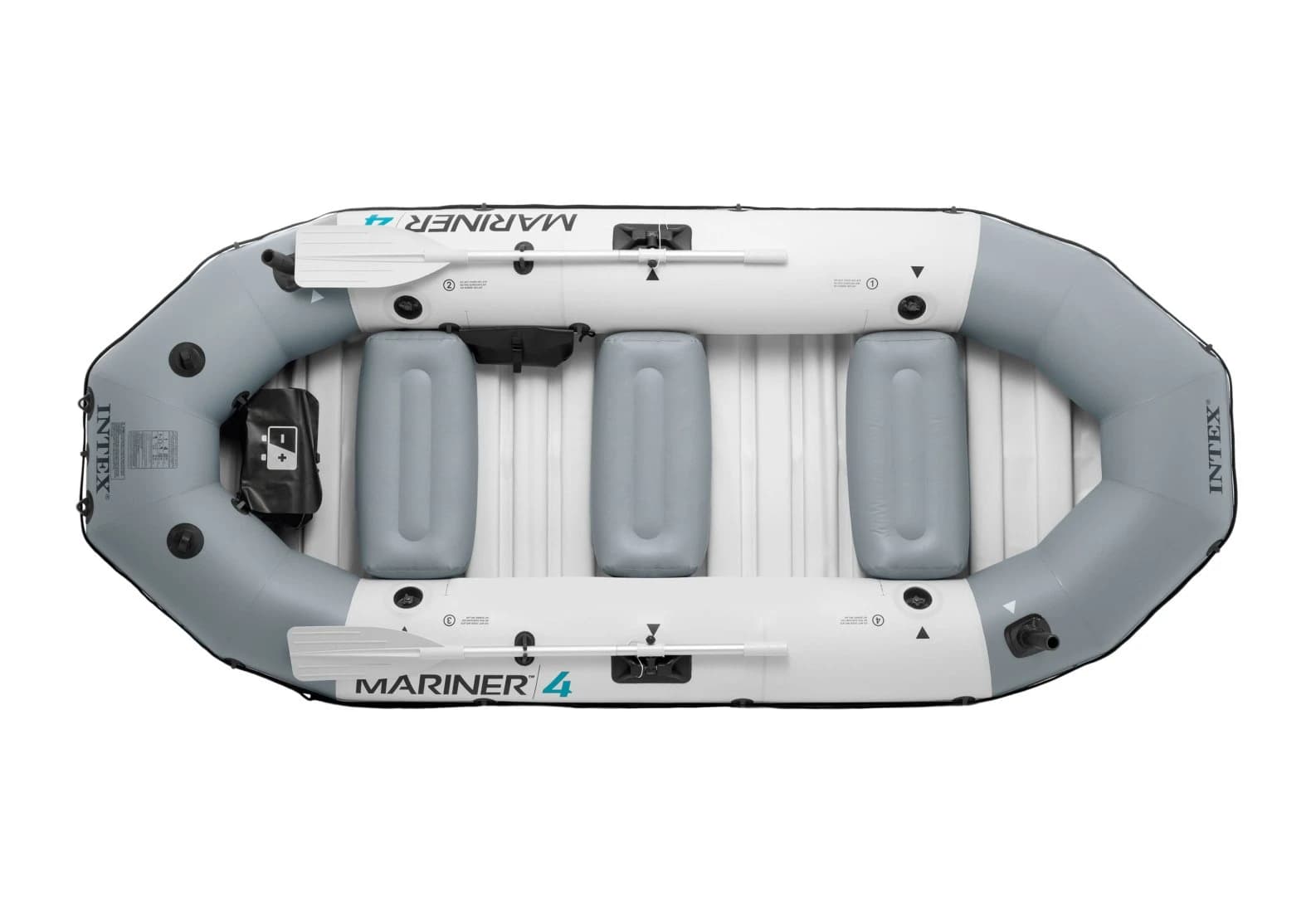 قایق بادی مارینر 4 نفره کف فایبر اینتکس Intex 68376 — تصویر ۷