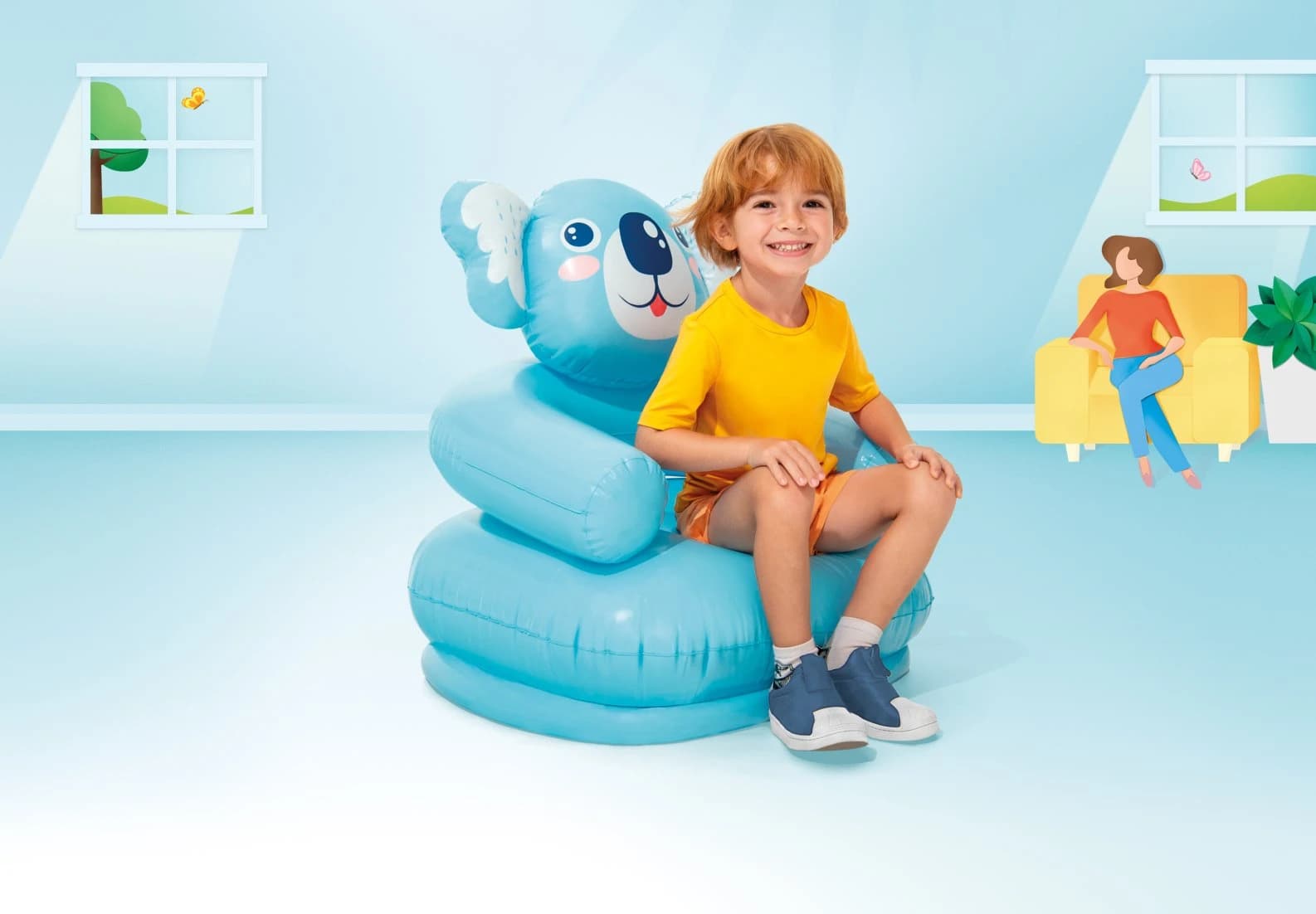 مبل بادی کودک اینتکس Intex 68556 — تصویر ۵