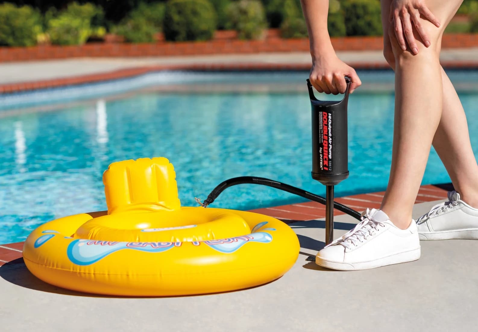 پمپ باد دستی سایز 1 اینتکس Intex 68612 — تصویر ۶