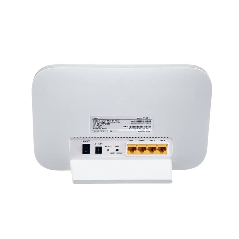 مودم 4G/TD-LTE آسیاتک آنلاک مدل TF-I60 S1 — تصویر ۳