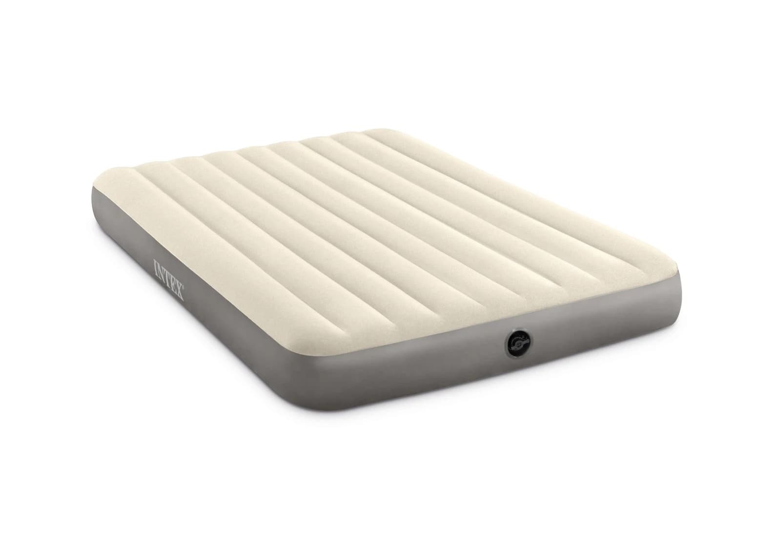 تشک بادی دو نفره کرم رنگ اینتکس intex 64103 — تصویر ۲