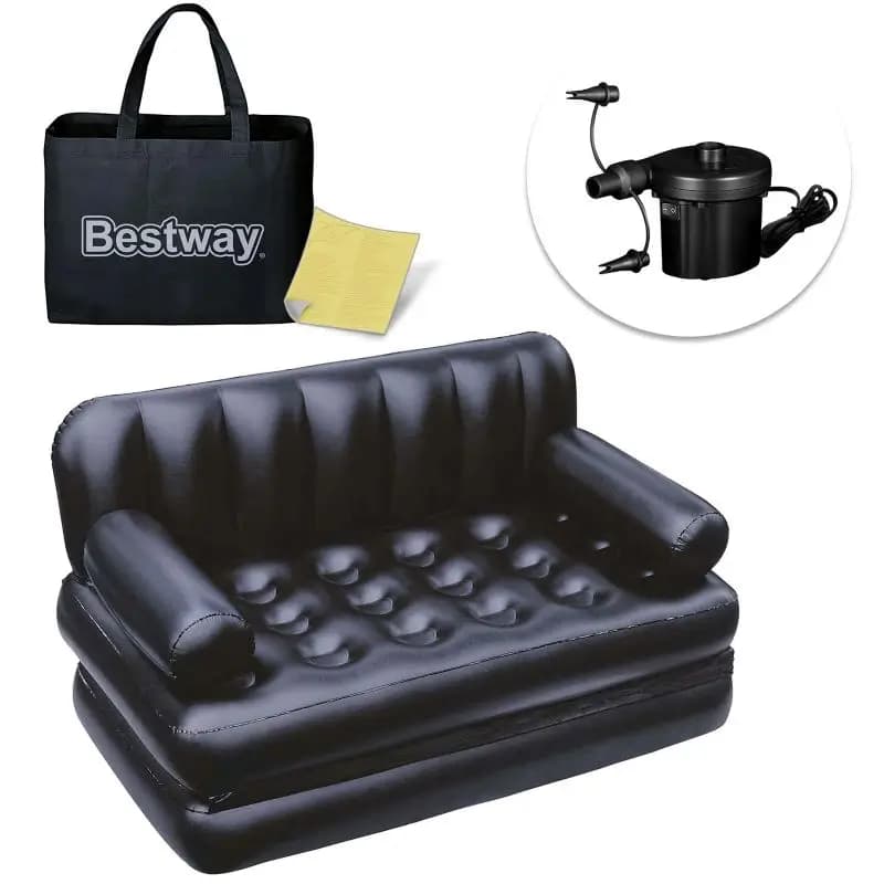 کاناپه بادی 2نفره تخت شو چرم بست وی 75056 Bestway — تصویر ۷