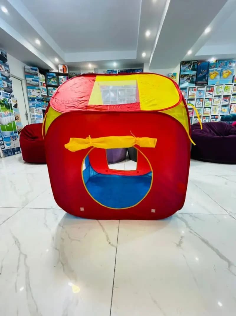 چادر بازی مستطیلی کودک طرح خانه 63010 — تصویر ۱۲