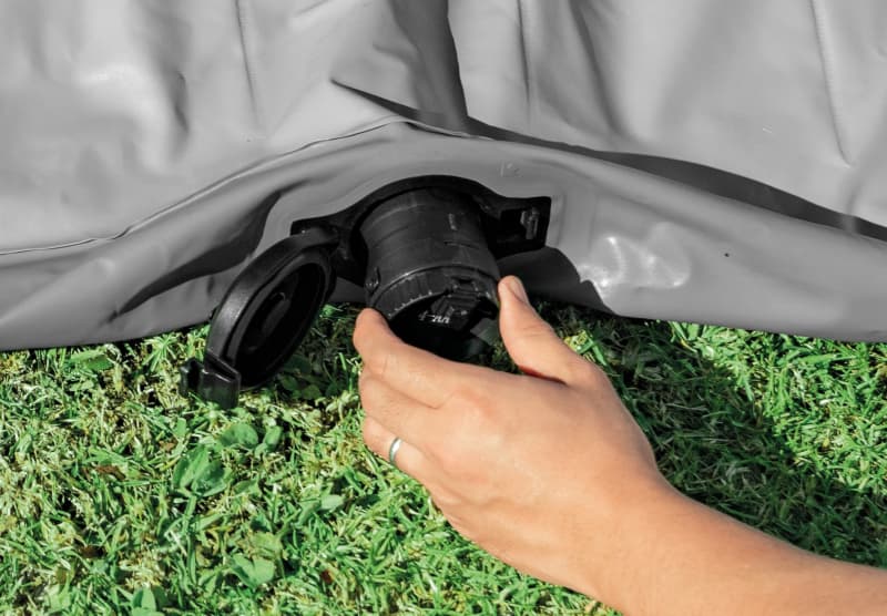 تشک بادی دو نفره جدید اینتکس با پمپ باد حرفه ای 64783 Intex — تصویر ۹