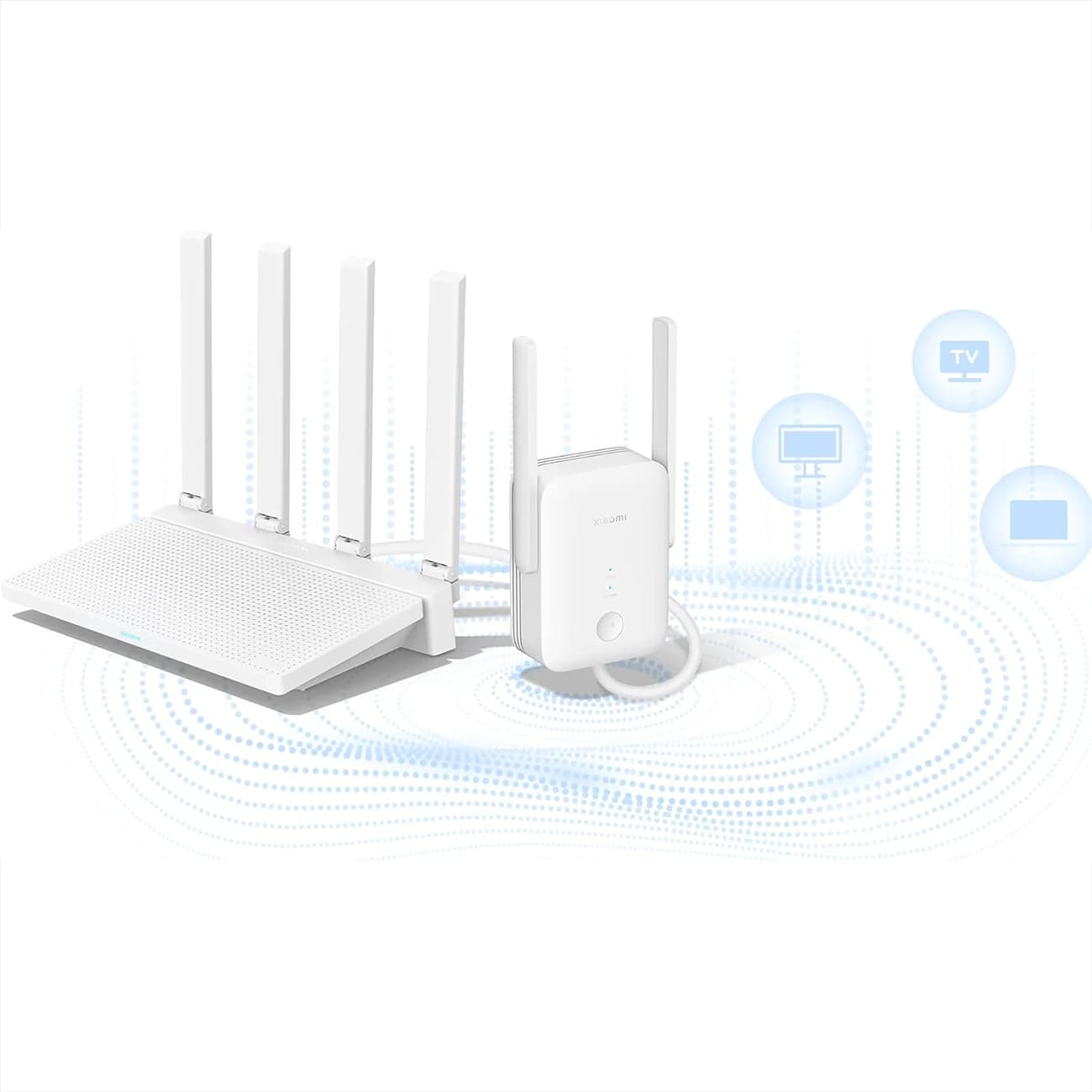 توسعه دهنده و تقویت کننده وای فای AX1500 شیائومی — تصویر ۵