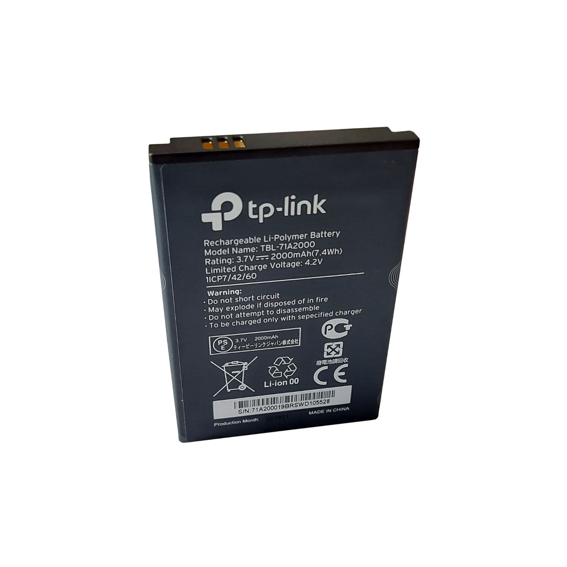 باتری مودم TP-LINK TBL-71A2000 2000mAh — تصویر ۲