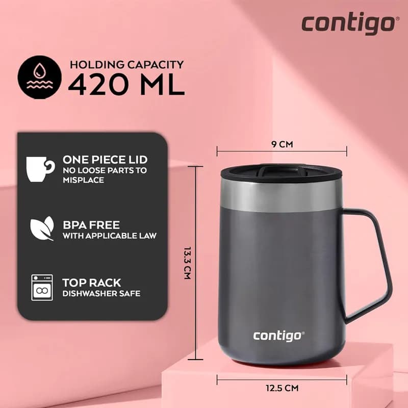 ماگ مسافرتی 420 میلی لیتر کانتیگو مدل Insulated — تصویر ۴