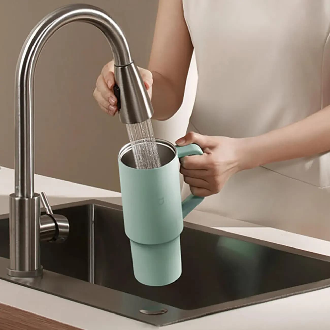 ماگ یک لیتری MJXGB01RM/XMXGB01PL میجیا شیائومی — تصویر ۷