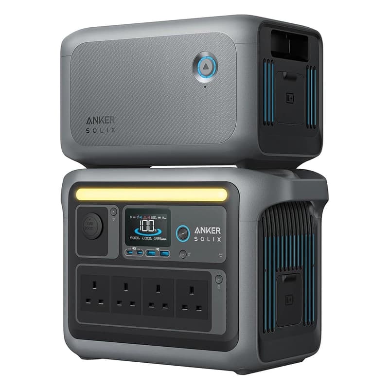 پاور استیشن 1800 وات انکر مدل SOLIX C1000 ظرفیت ۳۳۰۰۰۰ میلی‌آمپر — تصویر ۳