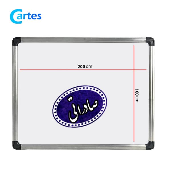 تخته وایت برد مغناطیسی ونوس سایز 200 × 100 سانتی متر (صادراتی)