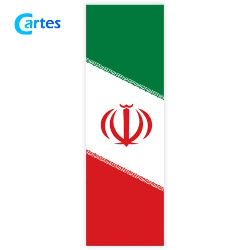 پرچم بزرگ ایران سایز 3*1 متر مدل سامورایی — تصویر ۲