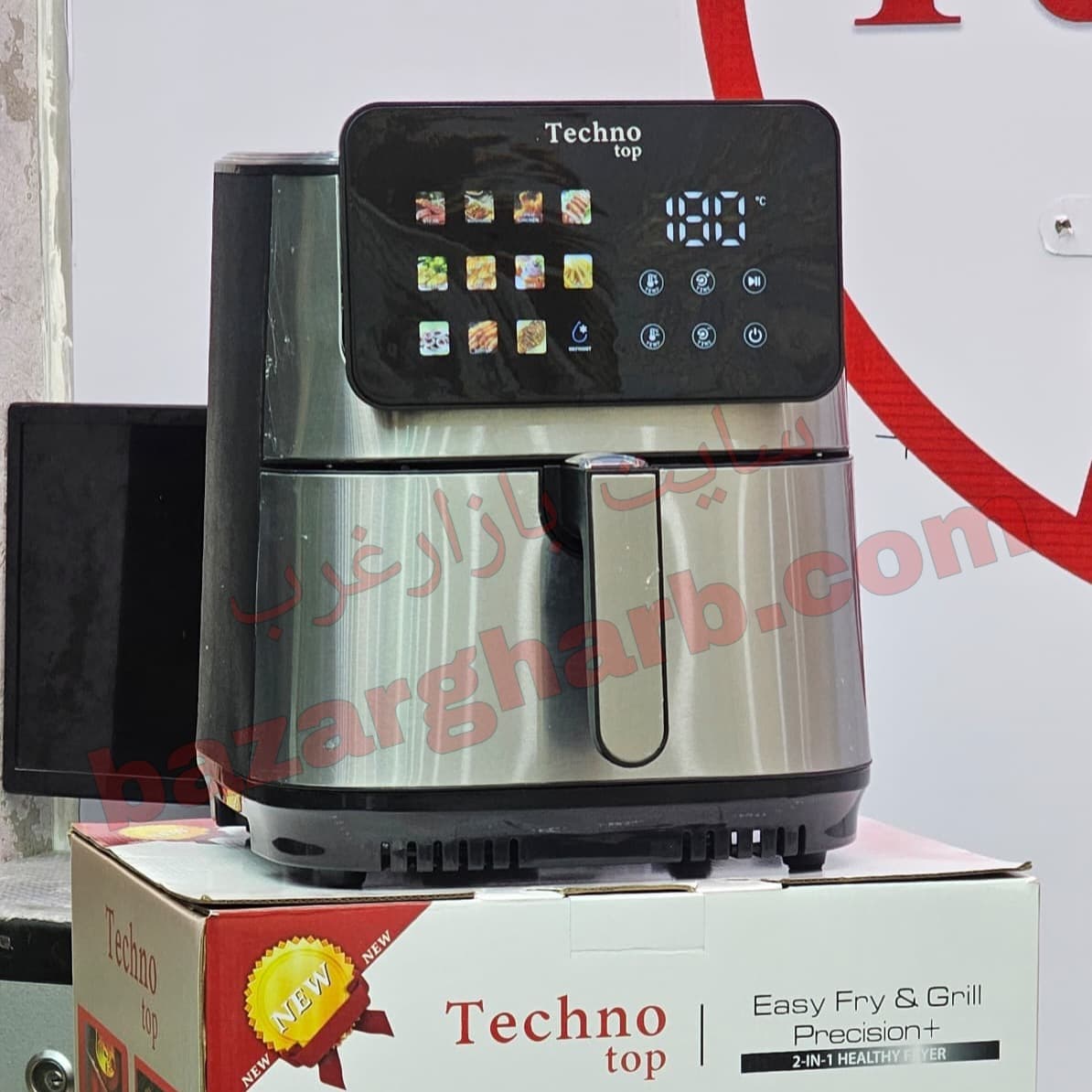 سرخ کن بدون روغن تکنوتاپ 12.5 لیتر مدل TP-8337
