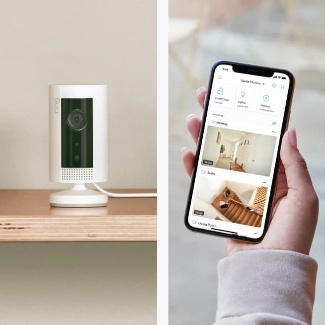 دوربین مداربسته تحت شبکه رینگ مدل Indoor Cam — تصویر ۶