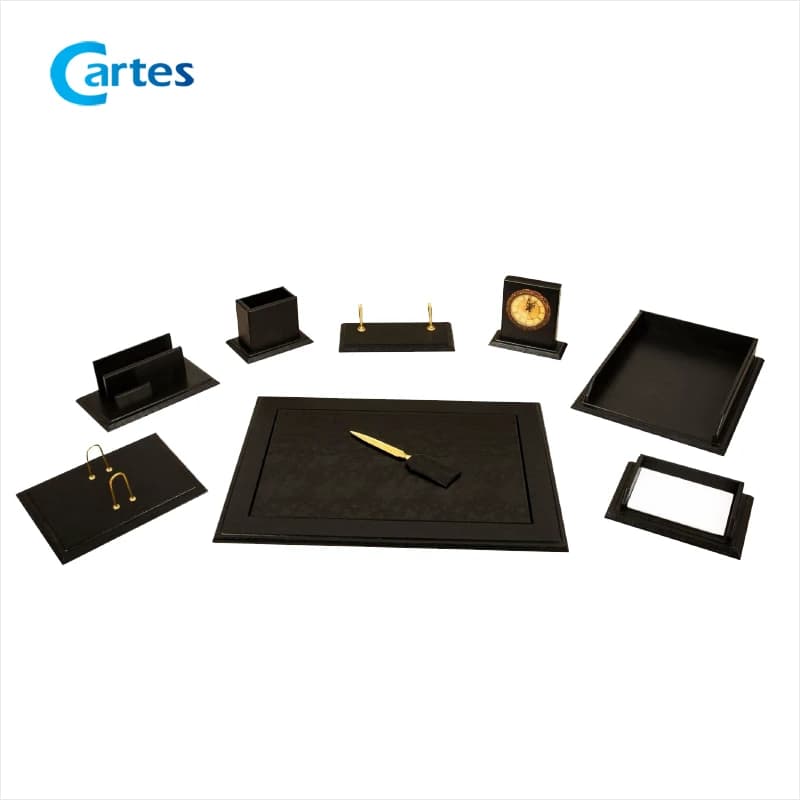 ست رومیزی مدیریتی 9 پارچه تمام وکیوم کد 509 — تصویر ۴