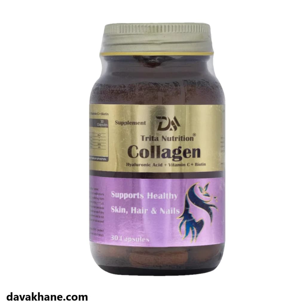 کپسول کلاژن هیدرولیز شده و هیالورونیک اسید تریتا داروی آرتا 30 عددی — تصویر ۳