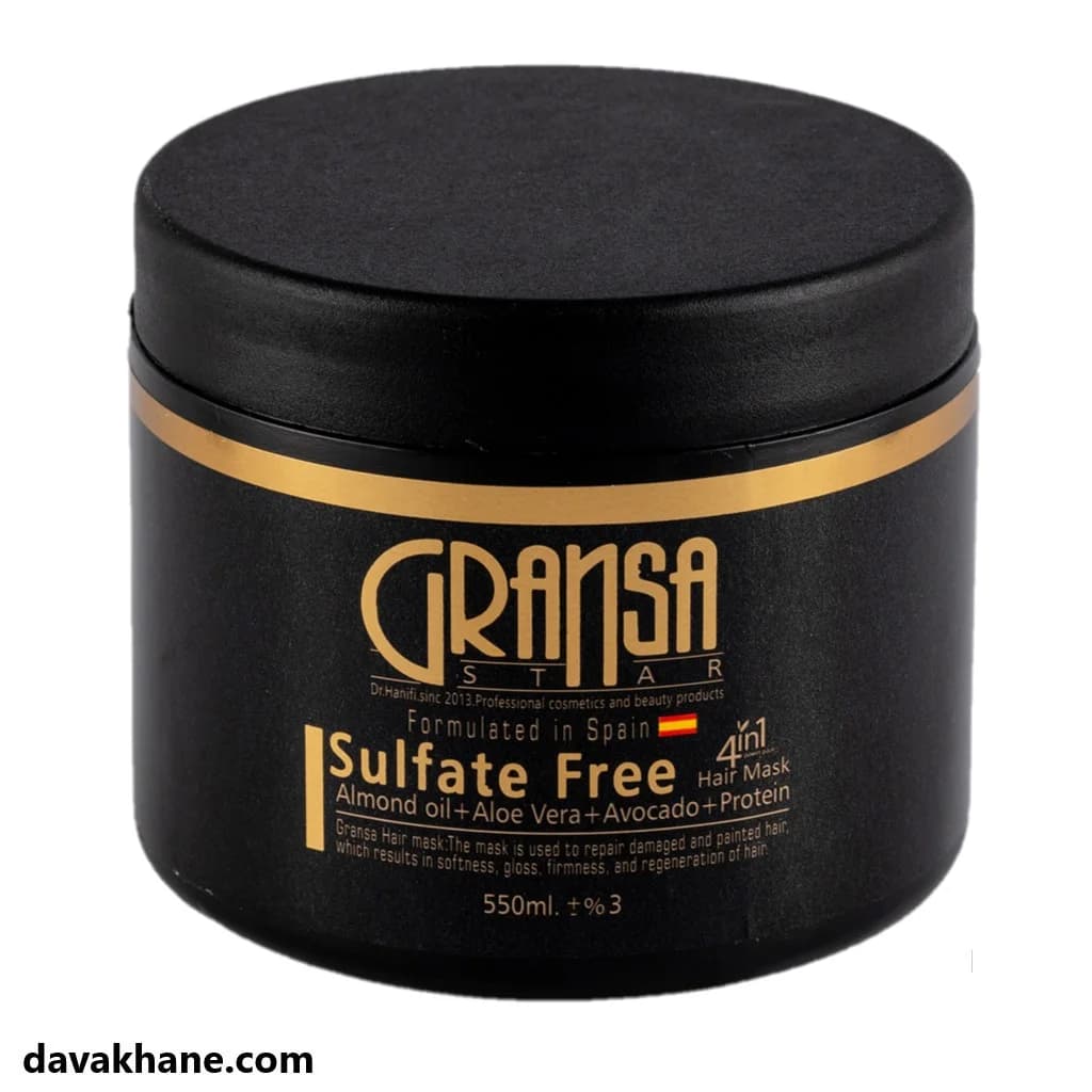 ماسک مو گرانسا مدل 4-1 حجم 550 میلی لیتر