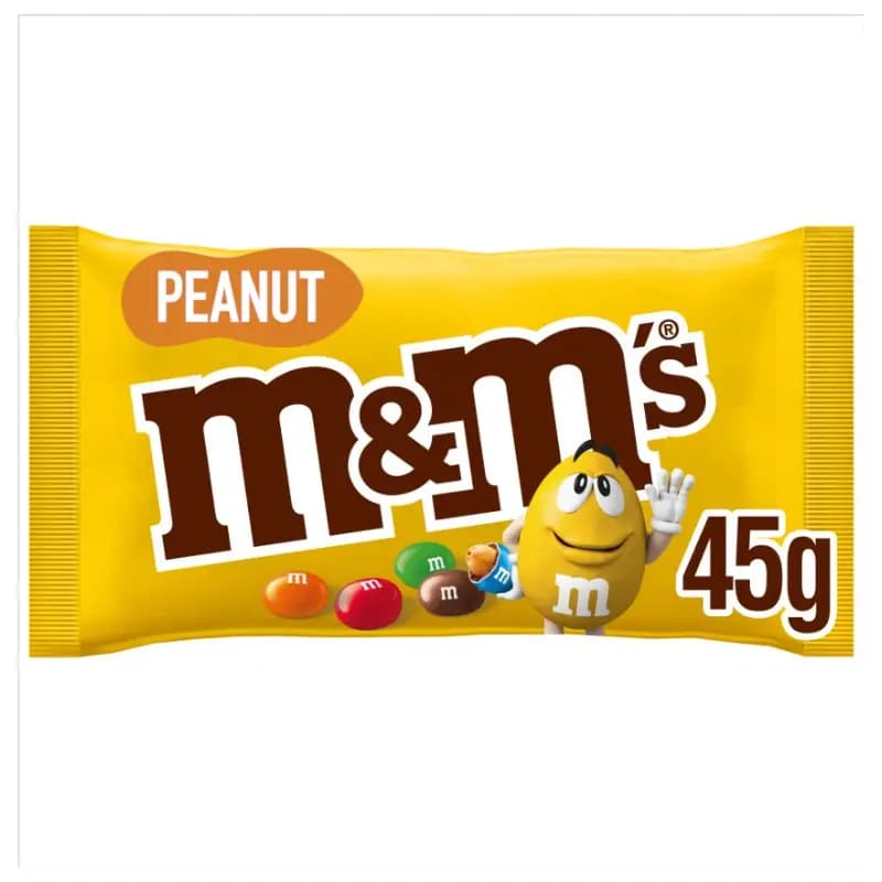 دراژه شکلاتی با مغز بادام زمینی 45 گرمیM&amp;M’s