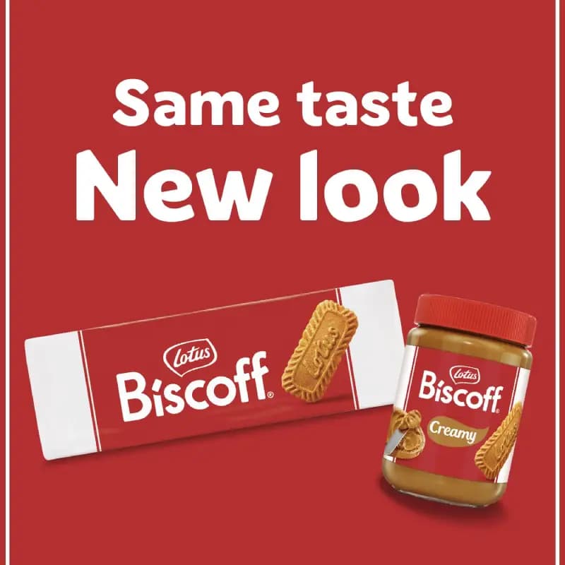 بیسکویت لوتوس Lotus Biscoff بسته 250 گرمی — تصویر ۴